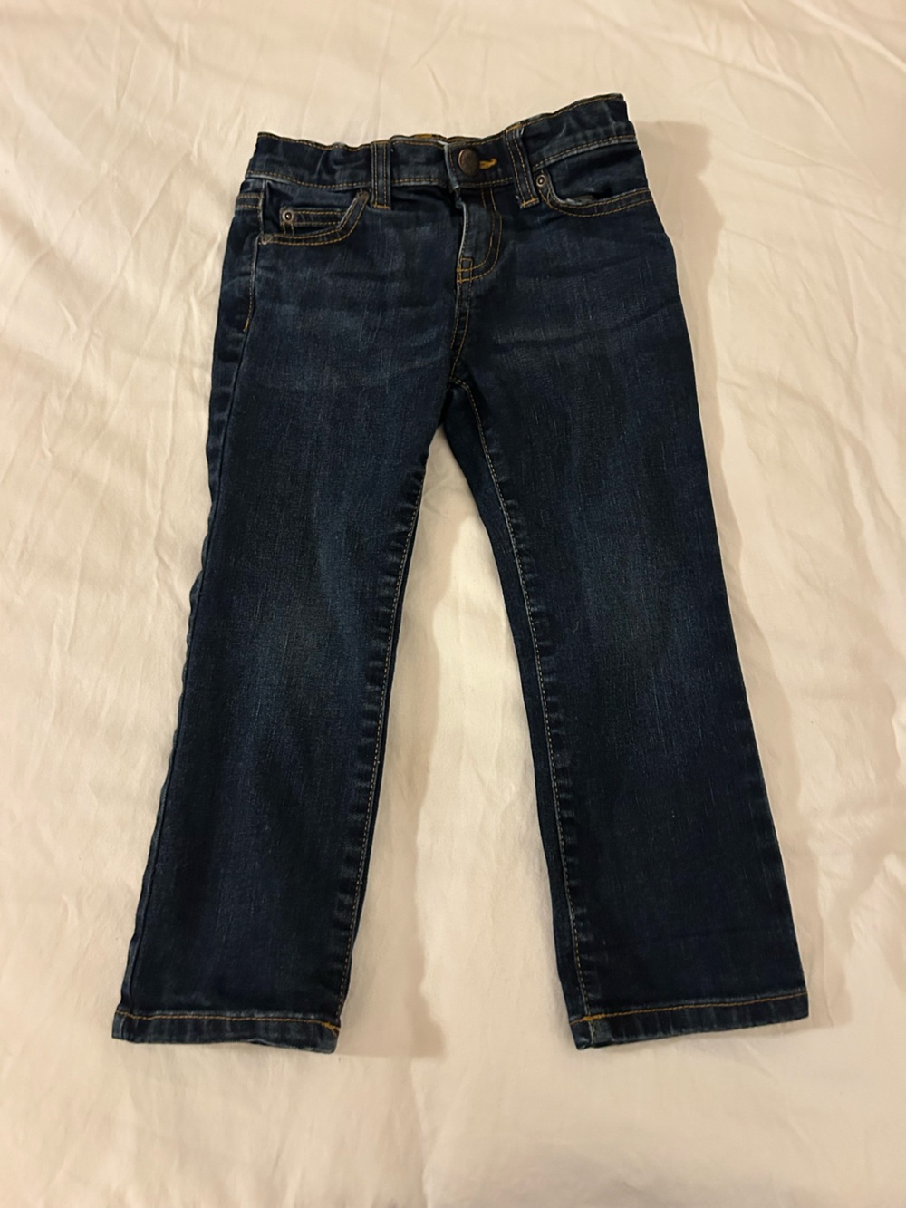 Janie and Jack Dark Blue Denim Kids Jeans